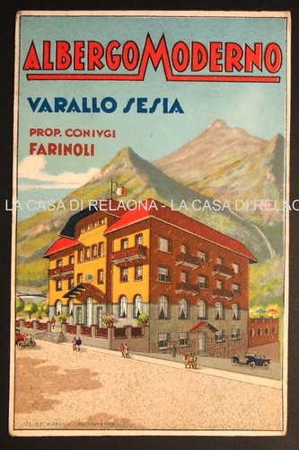 Cartolina pubblicitaria - cartolina,