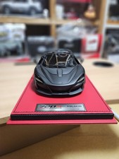 1:18 Peako Novitec 720S N-Largo Nero Opaco 20pz Edizione Limitata