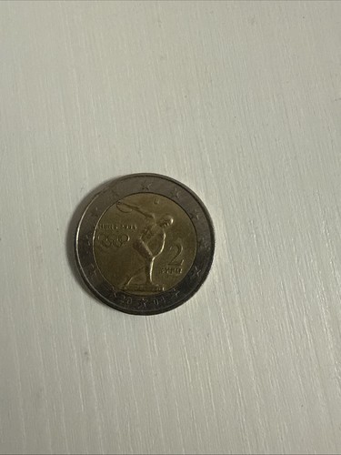 Moneta euro rara grecia - moneta, 2