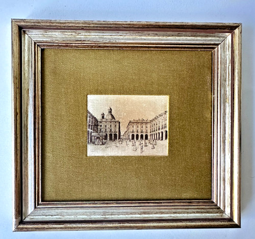 Quadro opera lamina argento - quadro,