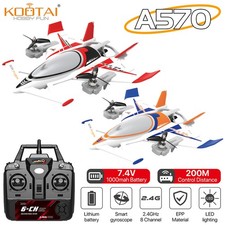KOOTAI A570 aereo radiocomandato 8CH aliante 3 assi vector aereo brushless