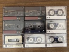 Lotto 9 Cassette Vintage Sony