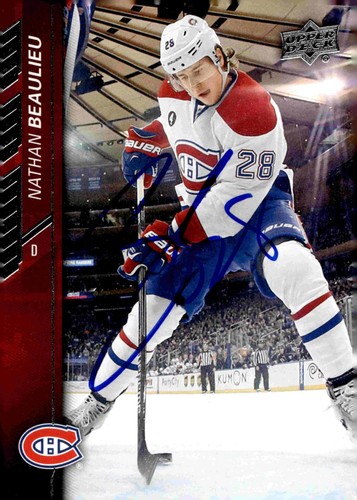 Nathan beaulieu signed - beaulieu,