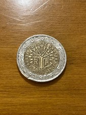 moneta 2 euro Francia 2001