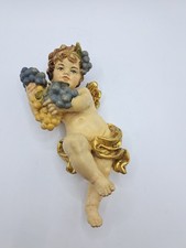 Angelo vintage statua in legno