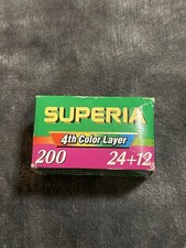 RULLINO FUJIFILM SUPERIA PELLICOLA FOTOGRAFICA 36 mm 2005 SIGILLATO