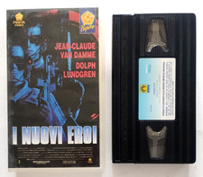 Vhs I Nuovi Eroi Film Azione Jean Van Damme Dolph Lundgren Videocassetta (K23)
