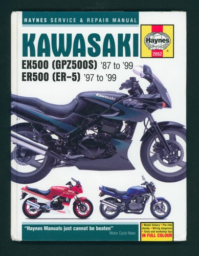 Kawasaki gpz500s haynes - kawasaki,