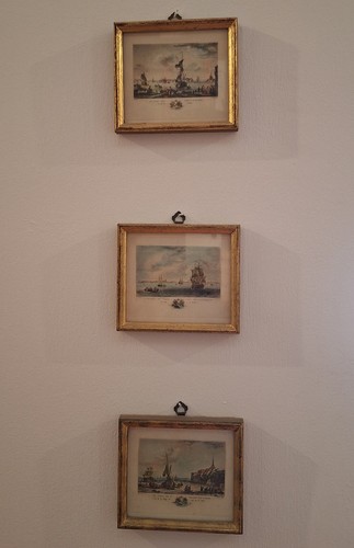 Tre piccole stampe - tre, con