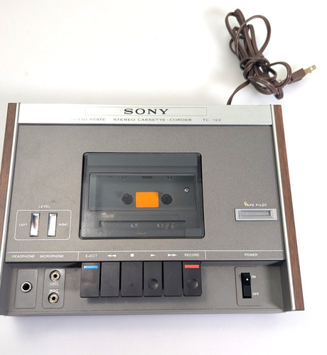 Vintage sony tc 122 - vintage, tc-