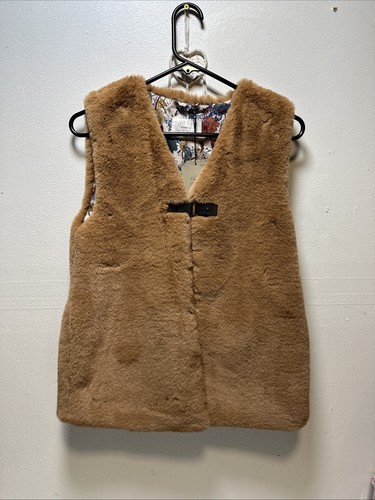 Zara girl brown faux - faux, fur