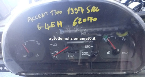Quadro strumenti completo