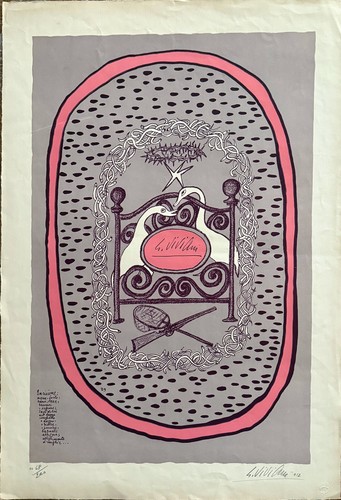 Giuseppe viviani litografia - viviani,