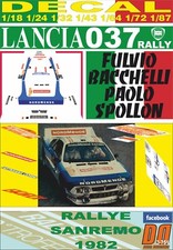 DECAL LANCIA 037 RALLY