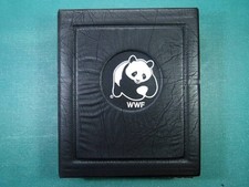 Lotto tematica WWF, su album, con francobolli nuovi **, annulli speciali