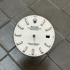 Genuine Rolex White Index Dial