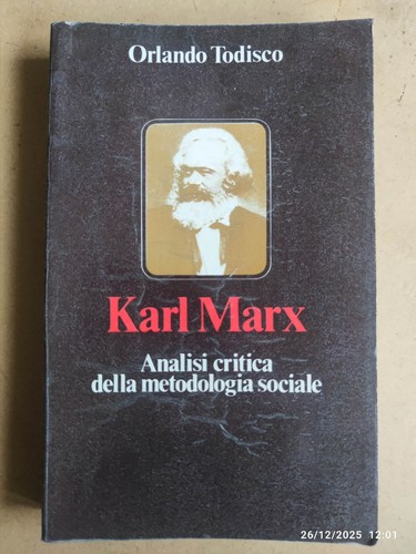 Todisco karl marx analisi - todisco,