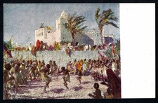 L.  AJMONE: Moschea sul lungomare a Mogadiscio - F/P-N/V-(CARTILL570)