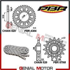EK2852G Kit Catena Corona Pignone 16 / 41 / 520 PBR YAMAHA YZF-R1 2015 > 2019