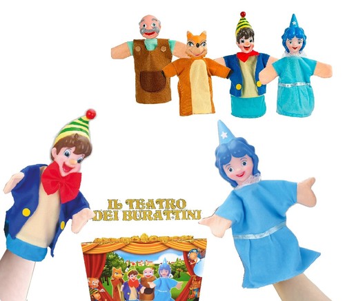 Burattini mano set pezzi - da, 4