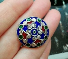 anello etnico in argento 925