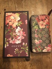 Portafoglio Gucci Donna Supreme Blooms Originale Con Scatola