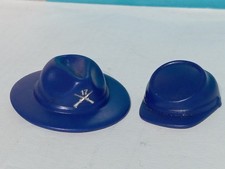 CAPPELLO E CAPPELLO BLU UFFICIALE SOLDATO NORDISTA YANKEE UNIONISTA PLAYMOBIL
