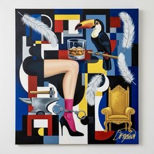 Quadro Moderno Astratto