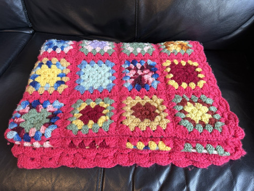 Coperta afgana vintage fatta - , a