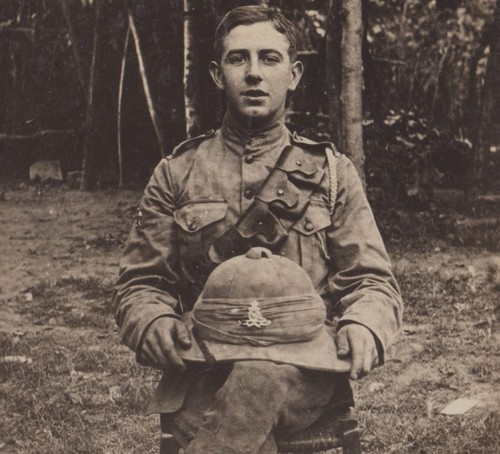 Ww1 british soldier rppc photo - soldier,