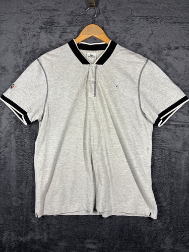 Polo sportiva lacoste grigia - lacoste,