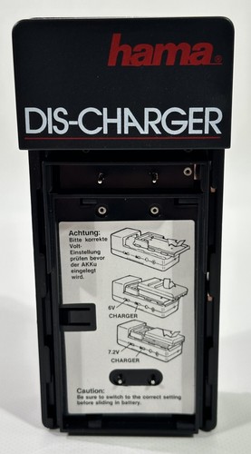 Hama dis charger vhs video8 - hama, vhs-c