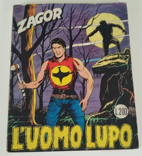 Zagor zenith 100 uomo lupo - zagor,