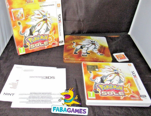 3ds pokemon sole edizione - pokemon,