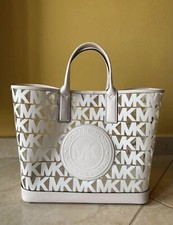 Borsa Michael Kors Trasparente E Bianca