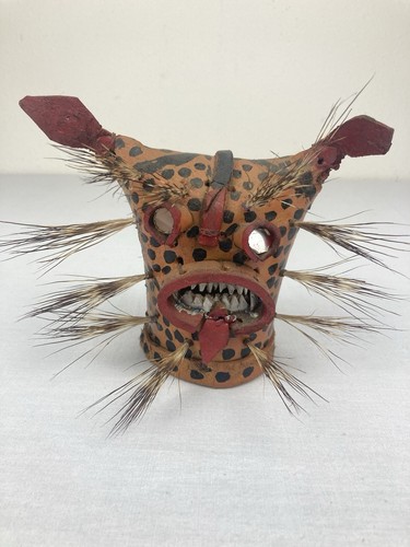 Maschera rituale danza tigre - maschera,