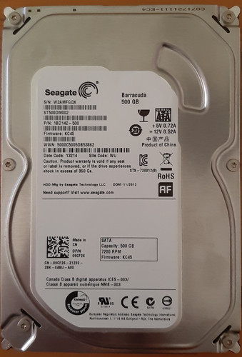 Hdd hard disk seagate 500 - hdd,