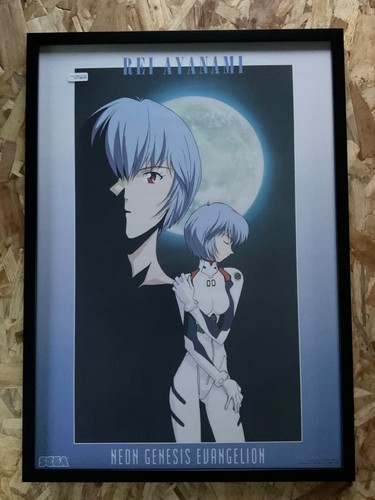 Poster evangelion rei moon - evangelion,
