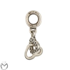 Charm Pandora in argento 925 cuori intrecciati -480/ST-