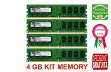 4 GB KIT MEMORIA / RAM DDR1 (4