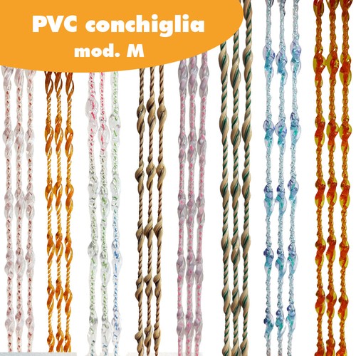 Tenda fili pvc conchiglia - fili, in