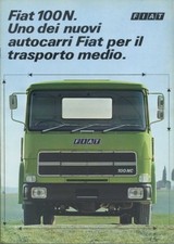 BROCHURE DEPLIANT AUTOCARRO FIAT 100 N (C5)