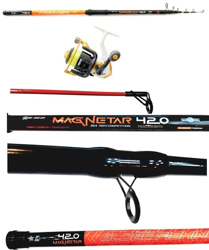 Combo surf casting canna 20m - combo,