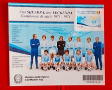 FOGLIETTO LAZIO CAMPIONE 73 74