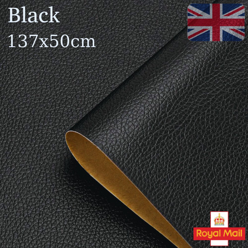 Adesivo pelle nera - nera, con