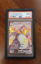 Pokemon Card - Charizard Vmax Shiny SV107/SV122 - Destino Splendente  ITA PSA 10