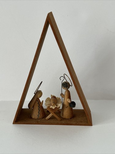 Presepe vintage legno - vintage, 5"