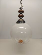 Lampada da sospensione anni 70 Mazzega