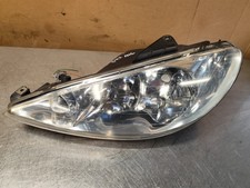 Left front headlight peugeot - headlight,