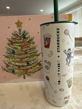 Bicchiere Starbucks X Roller Coniglio Acciaio Inox Vacanze Natale 2025
